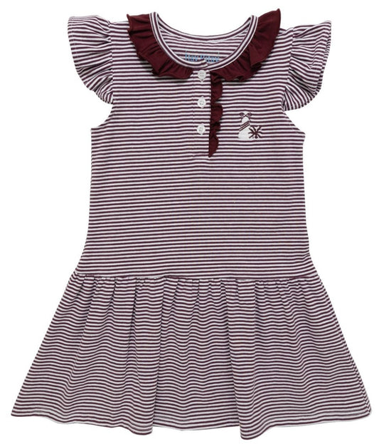 Maroon Game Day Girls Dress