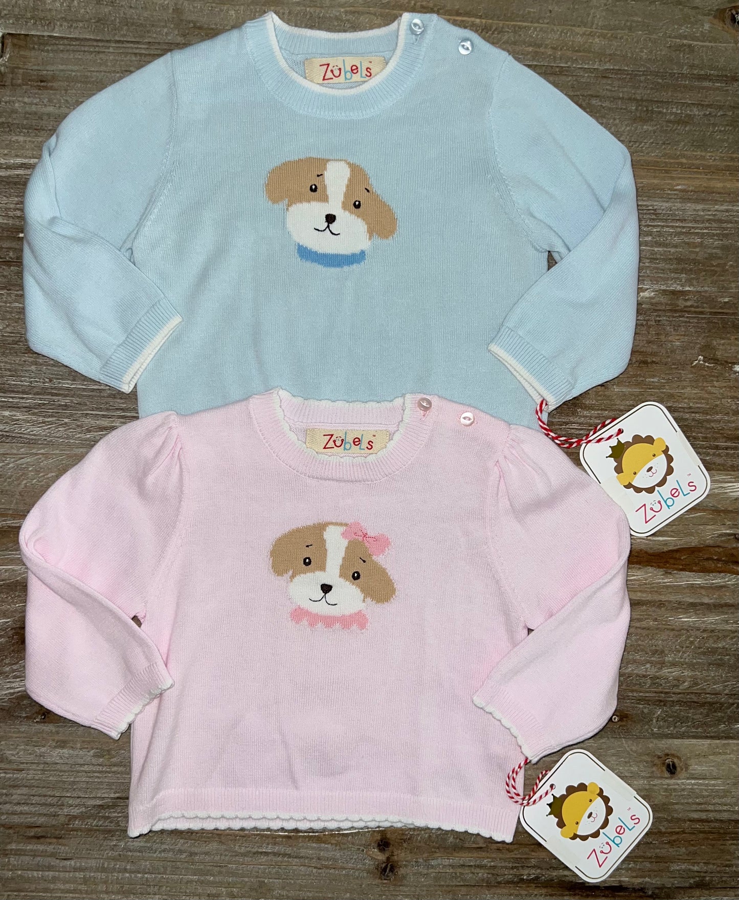 Blue Puppy Boys Sweater