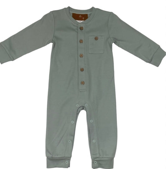 Millie Jay Landon Boys Sage Romper