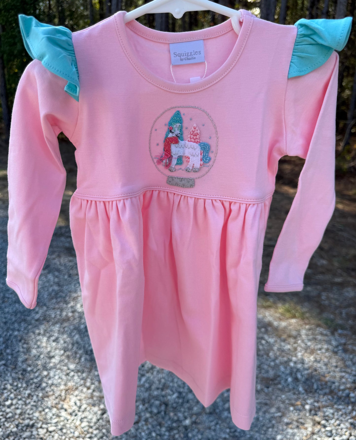 Magical Snow Globe Girls Dress