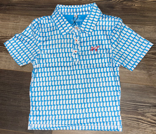 Ole Miss State Pride Boys Polo