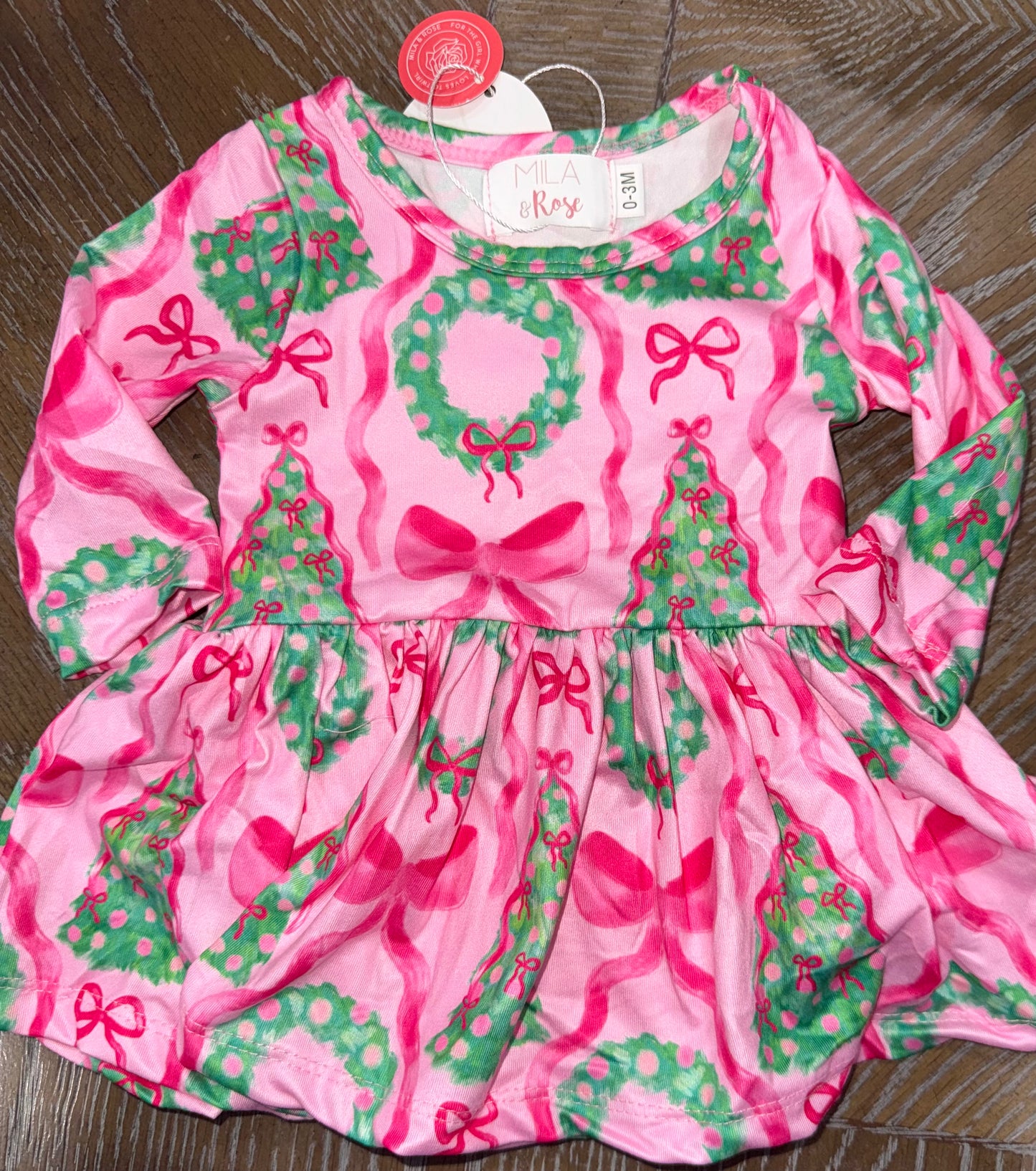 Jingle Bows Girls Twirl Bubble