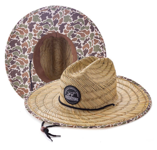 Fieldstone Youth Camo Straw Hat