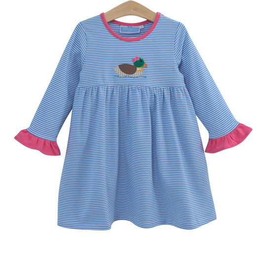 Duck Appliqué Girls Dress