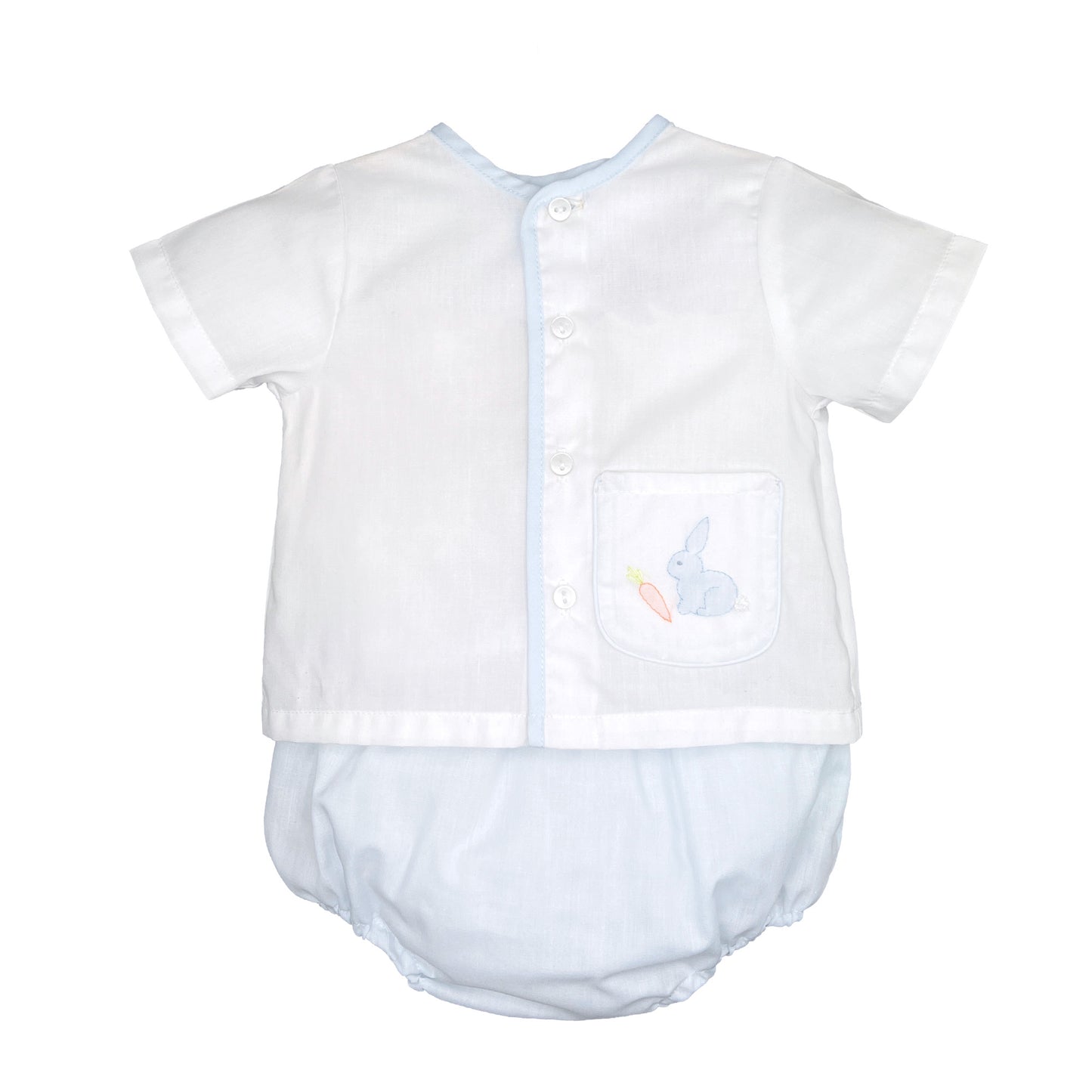 Petit Ami Boys Bunny Diaper Set