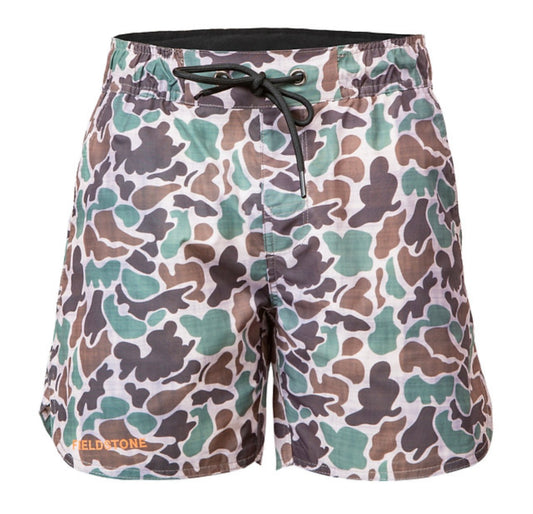 Fieldstone Camo Active Boys Shorts 5.5