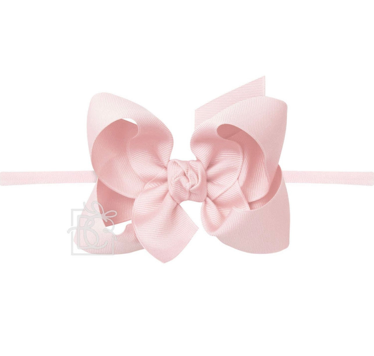 Beyond Creations 4.5” Large Headband Bow Light Pink