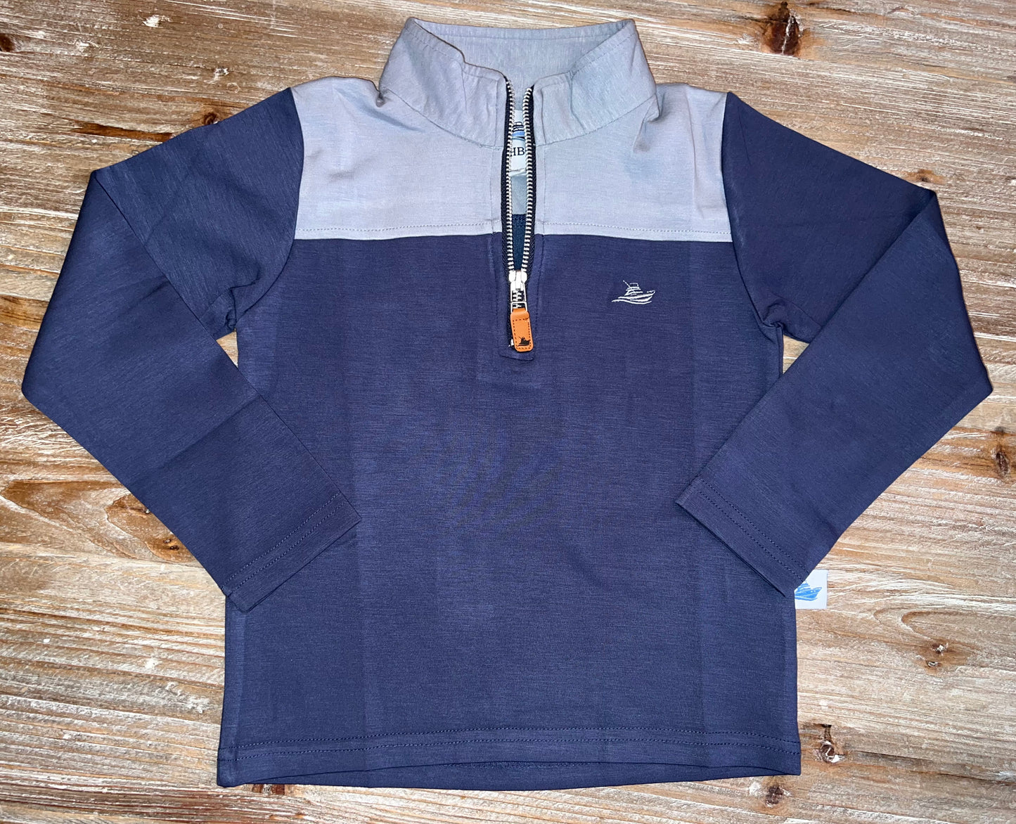 Southbound Color Block Boys Pullover