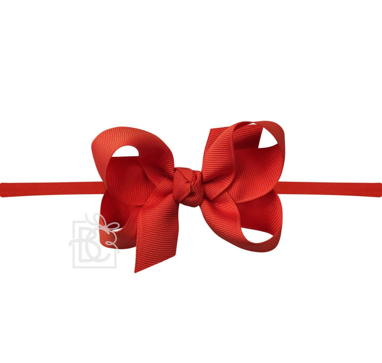 Beyond Creations 3.5” Medium Headband Bow Red