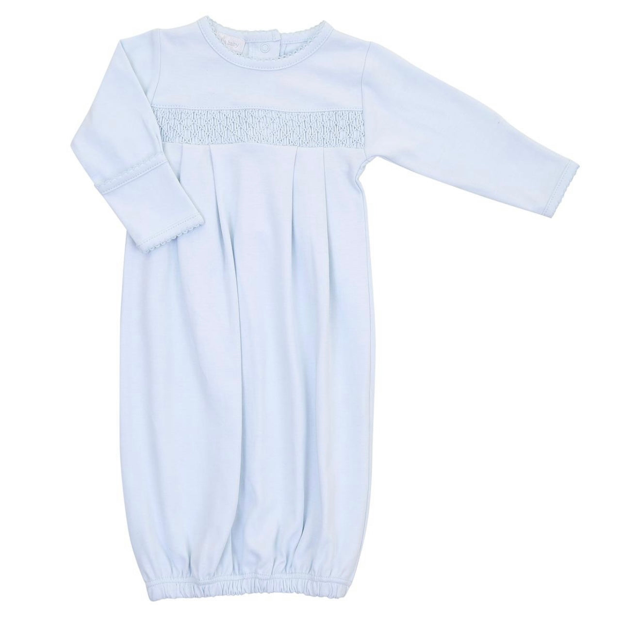 Magnolia Baby Essentials Light Blue Boys Gown