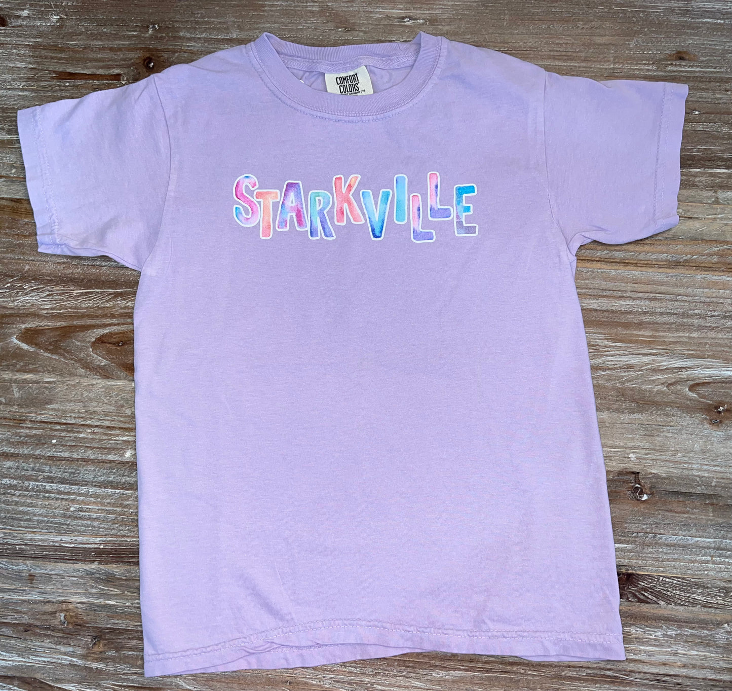 Starkville Watercolor Orchid T-Shirt