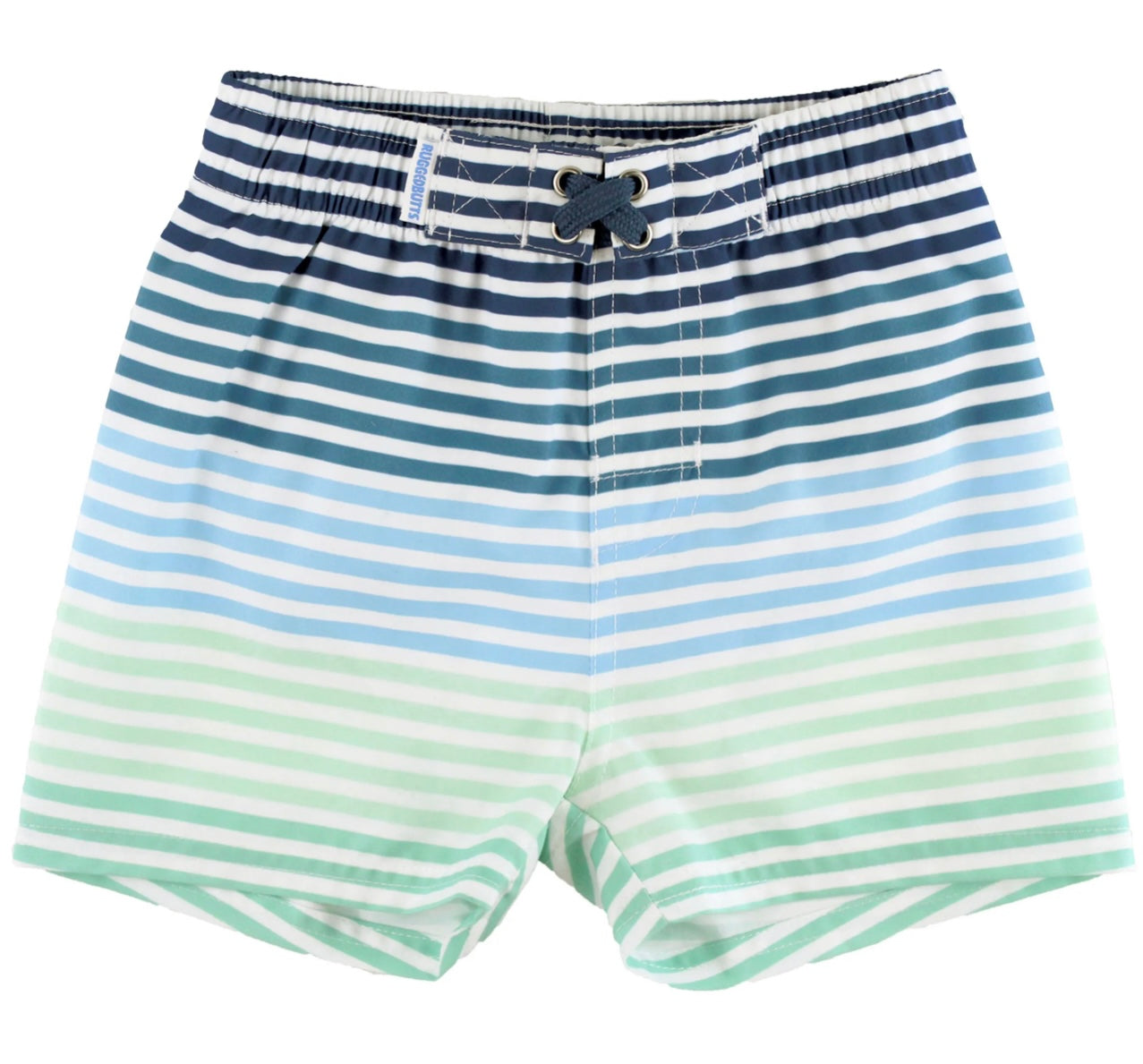 Rugged Butts Coastal Stripe Boys Swim Trunks