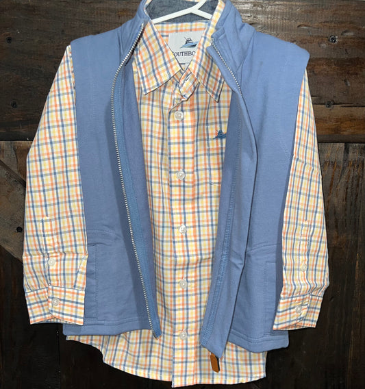 Southbound Fall Combo Boys Button Down Shirt