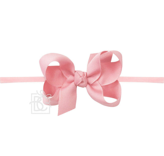 Beyond Creations 3.5” Medium Headband Bow Pink