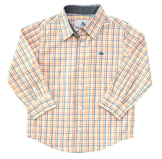 Southbound Fall Combo Boys Button Down Shirt