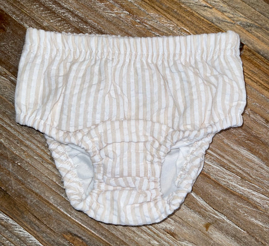 Love That Cotton Khaki Seersucker Boys/Girls Bloomers